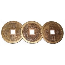 Monete cinesi Feng-Shui – 45 mm – Lotto da 10