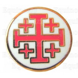 Spilla massonica – Croce di S. Giovanni del Sepolcro di Gerusalemme