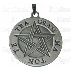 Ciondolo simbolico – Pentagramma con Tetragrammaton